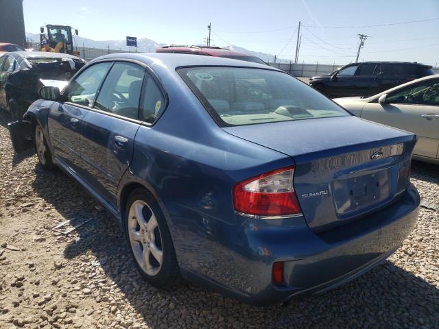 Photo 3 from auction – 2008 SUBARU LEGACY 2.5 with VIN 4S3BL616587216306