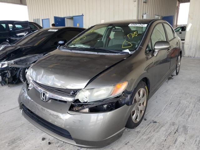 Photo 2 from auction – 2008 HONDA CIVIC LX with VIN 2HGFA16558H322917
