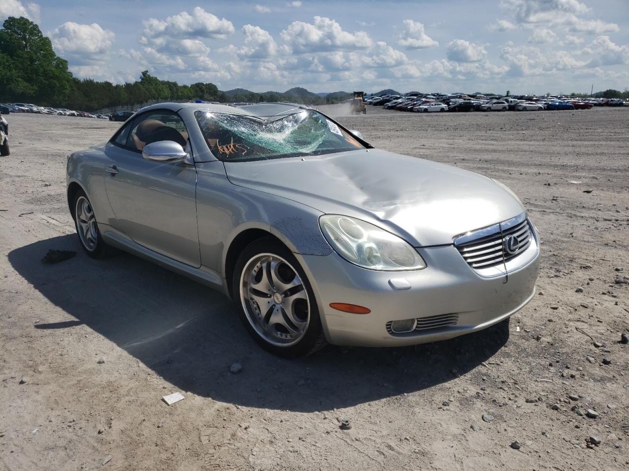 LEXUS SC 430 2004 with VIN JTHFN48Y440059327 - Photo from auction