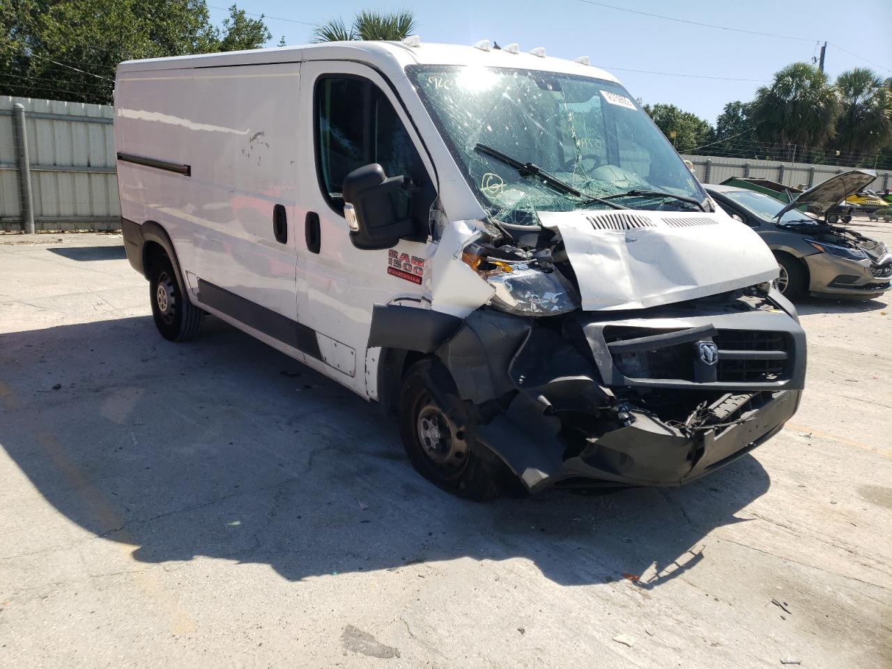 RAM PROMASTER 2017 with VIN 3C6TRVAGXHE540915 - Photo from auction
