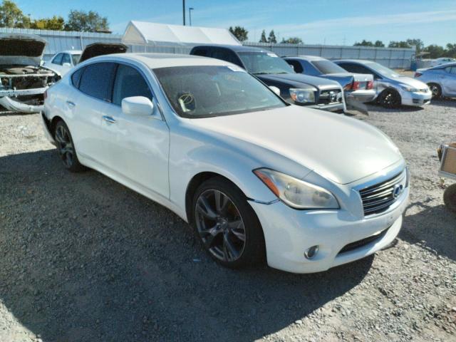INFINITI M37 2011 with VIN JN1BY1AP7BM326878 - Photo from auction