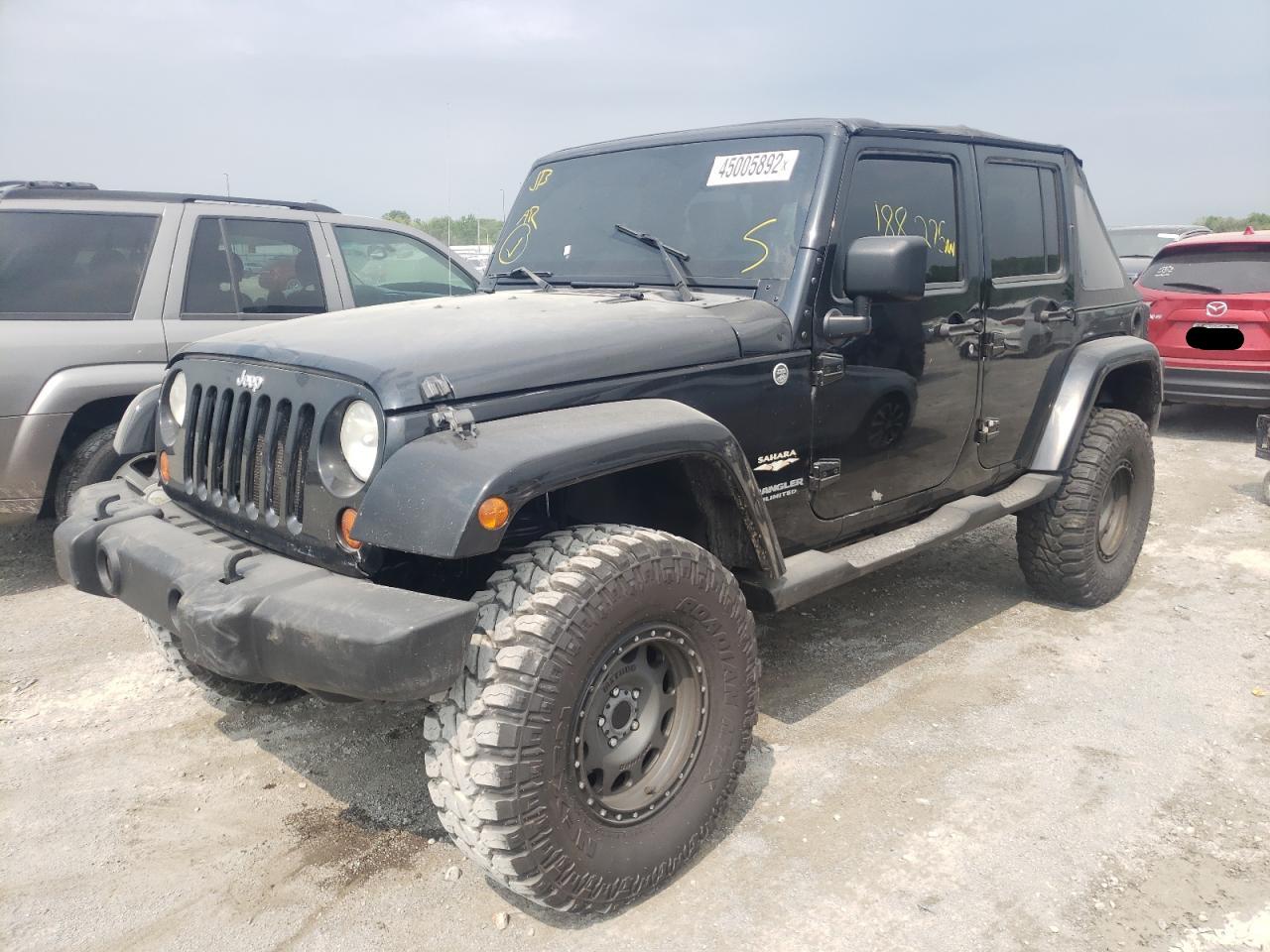 Photo 2 from auction – 2007 JEEP WRANGLER S with VIN 1J4GA59167L212246