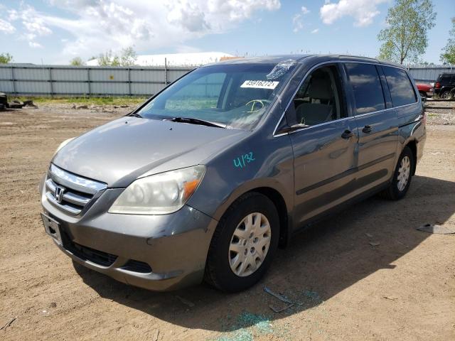 Photo 2 from auction – 2007 HONDA ODYSSEY LX with VIN 5FNRL382X7B062149