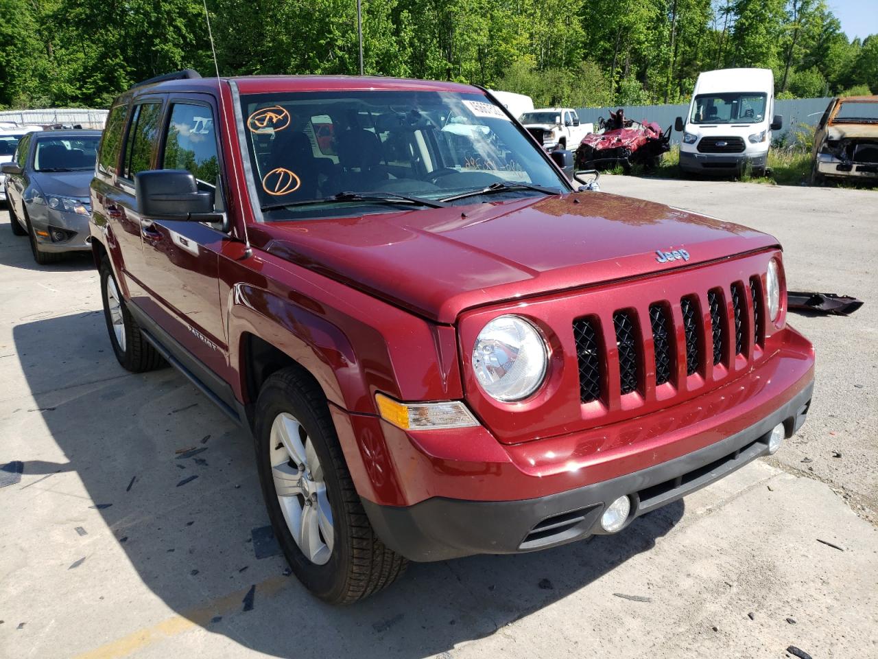 Photo 1 from auction – 2016 JEEP PATRIOT LA with VIN 1C4NJPFB3GD569738