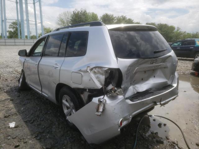 Photo 3 from auction – 2009 TOYOTA HIGHLANDER with VIN JTEES41A092137161