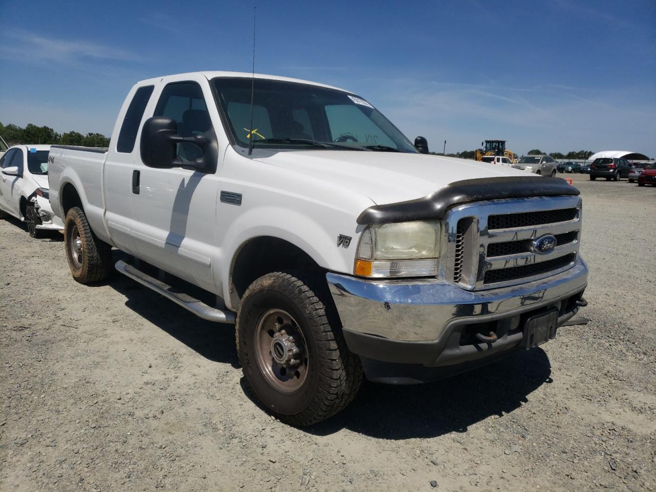 FORD F250 SUPER 2002 with VIN 1FTNX21S72EC14731 - Photo from auction