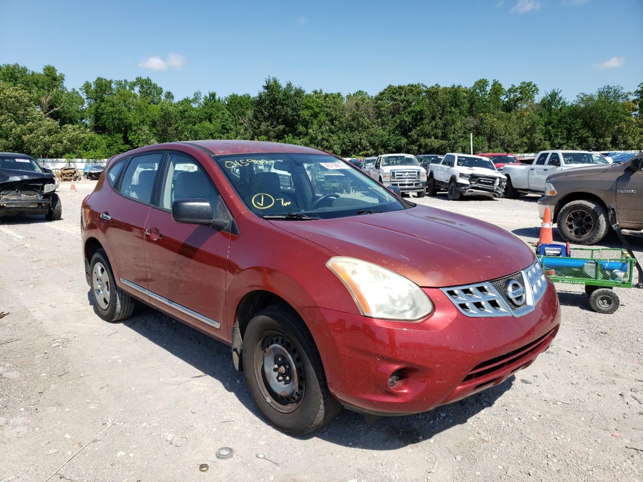 Photo 1 from auction – 2013 NISSAN ROGUE S with VIN JN8AS5MT7DW015960