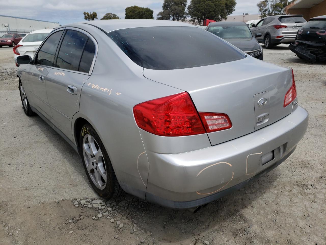 Photo 13 from auction – 2003 INFINITI G35 with VIN JNKCV51E13M025314