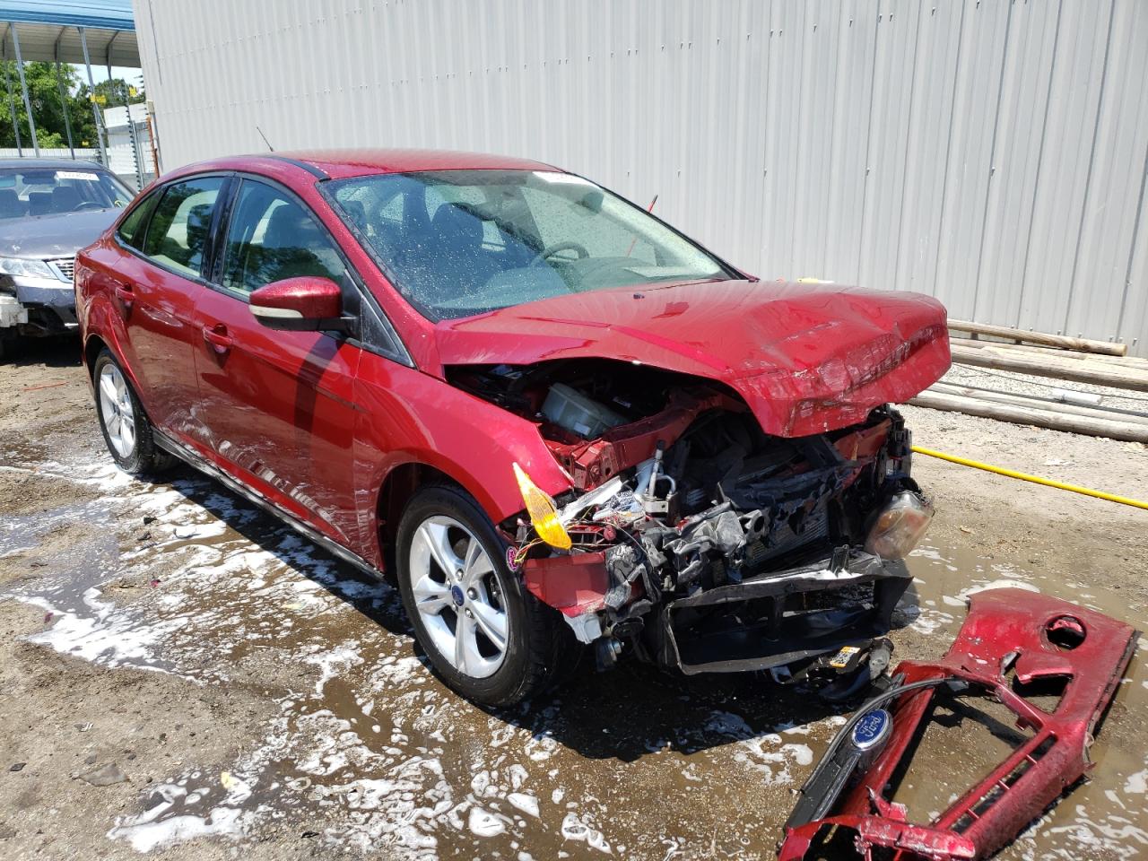 FORD FOCUS SE 2014 with VIN 1FADP3F22EL297968 - Photo from auction