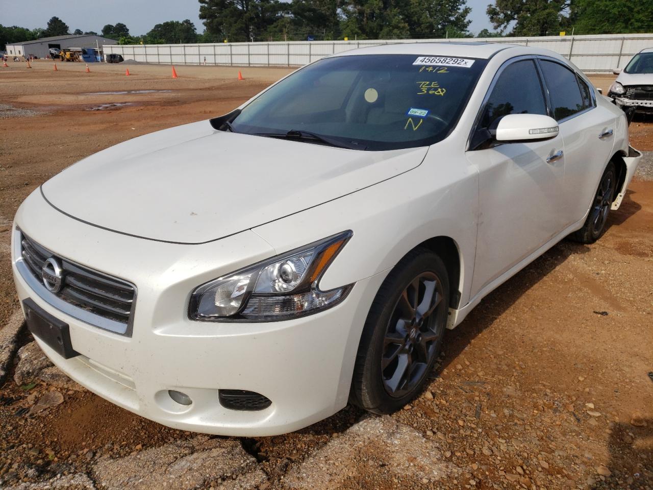 Photo 2 from auction – 2014 NISSAN MAXIMA S with VIN 1N4AA5APXEC911412