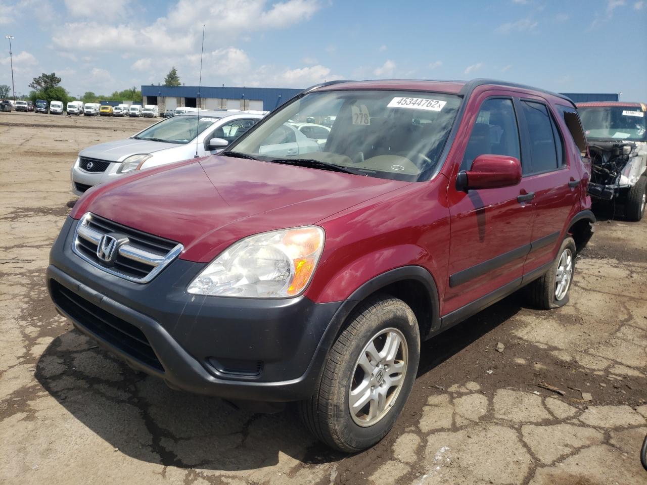 Photo 14 from auction – 2004 HONDA CR-V EX with VIN JHLRD78884C043863