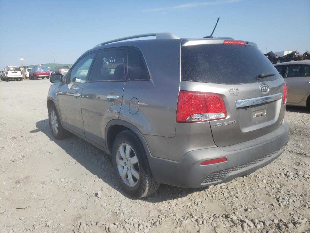 Photo 15 from auction – 2012 KIA SORENTO BA with VIN 5XYKT3A62CG192170