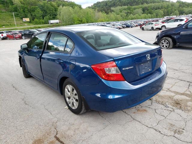 Photo 3 from auction – 2012 HONDA CIVIC LX with VIN 19XFB2F58CE074927