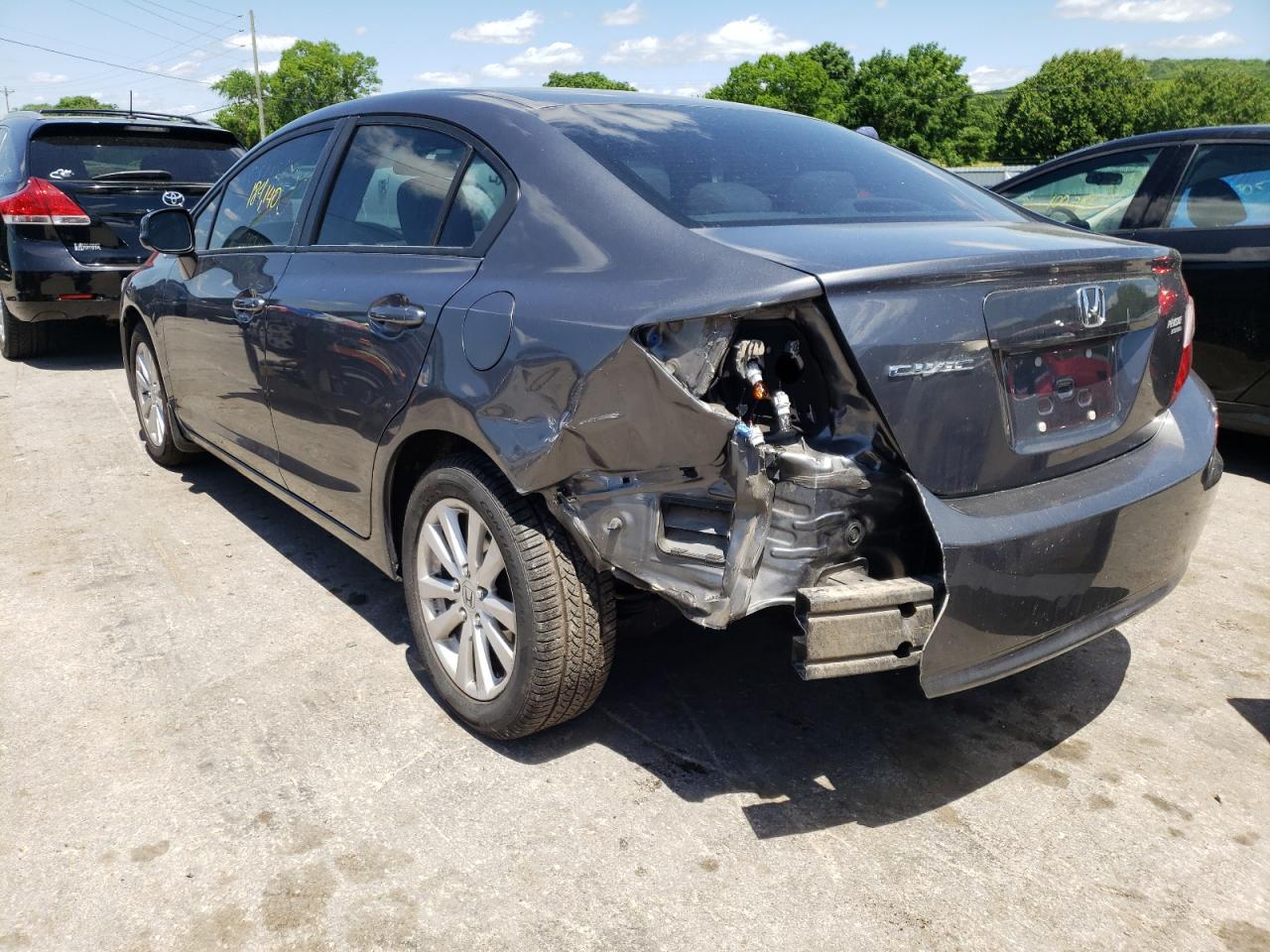 Photo 3 from auction – 2012 HONDA CIVIC EXL with VIN 19XFB2F94CE043354