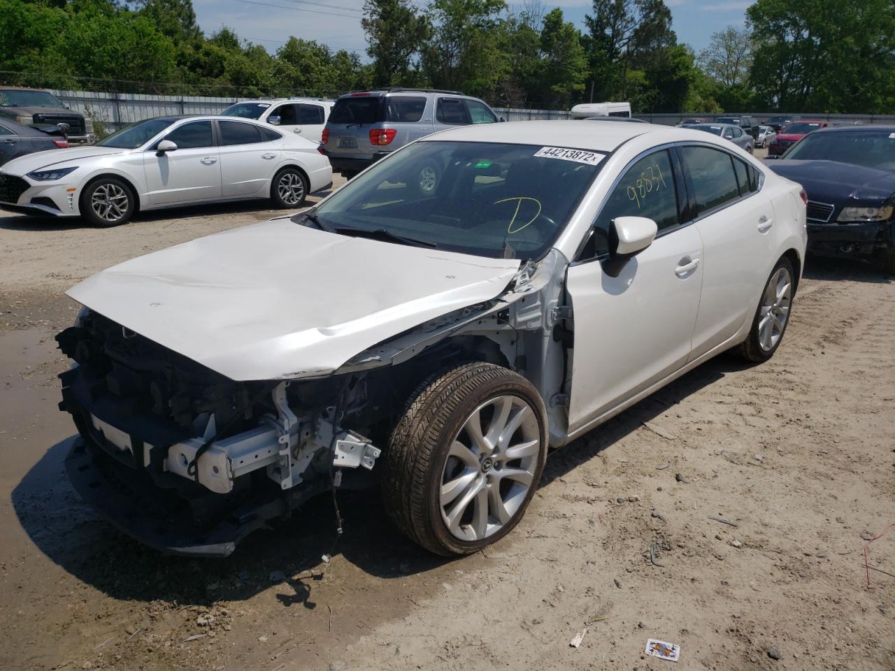 Photo 2 from auction – 2016 MAZDA 6 TOURING with VIN JM1GJ1V51G1412602