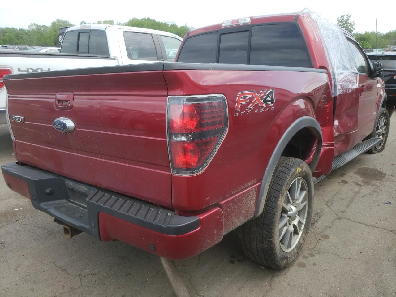 Photo 4 from auction – 2014 FORD F150 SUPER with VIN 1FTFW1ET1EFB49426