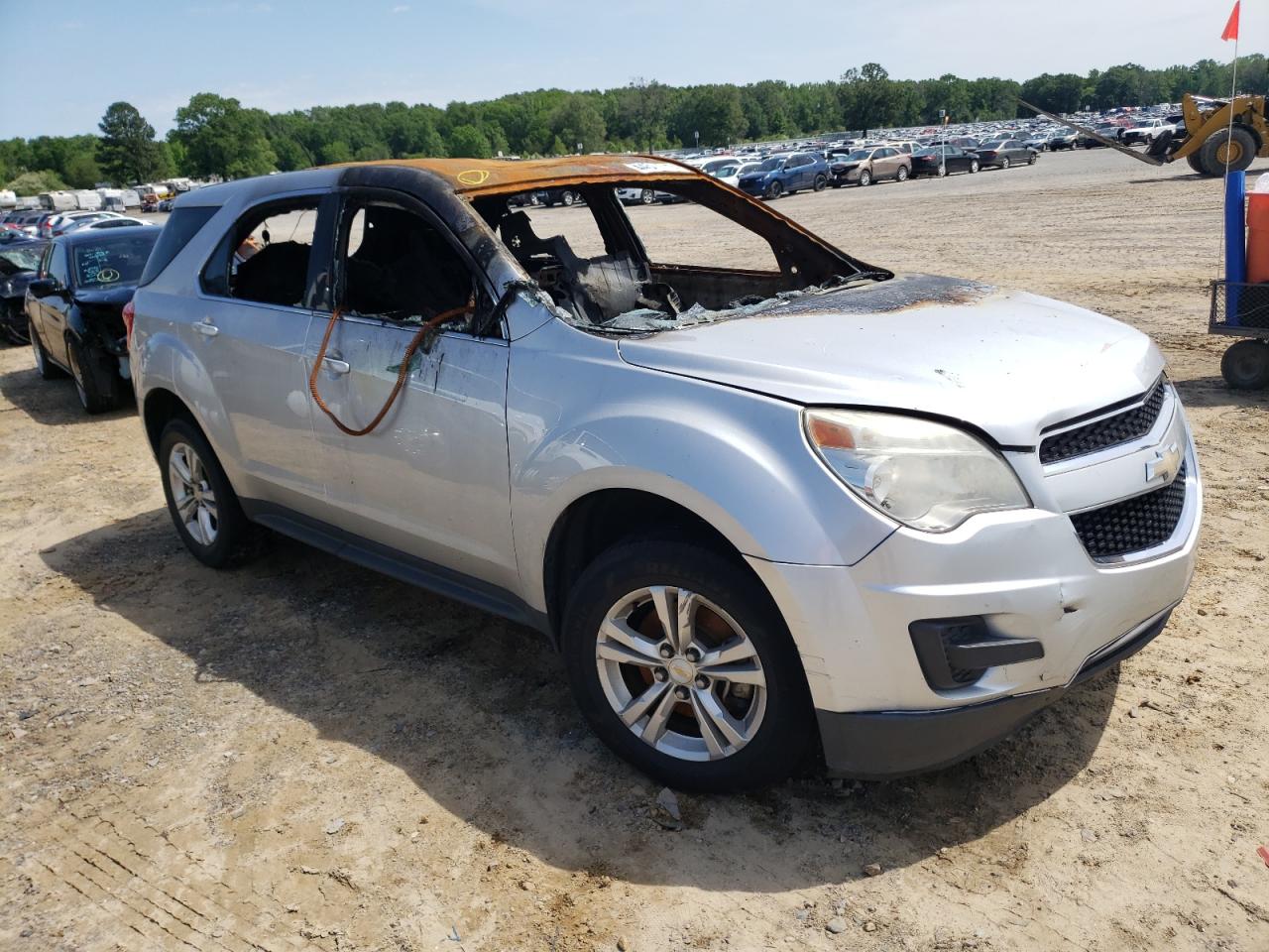 CHEVROLET EQUINOX LS 2014 with VIN 1GNALAEK0EZ101030 - Photo from auction