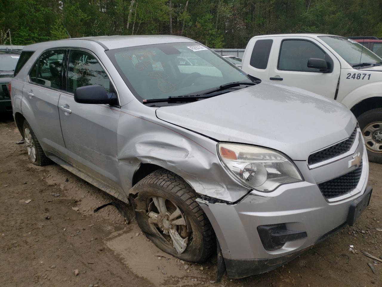 CHEVROLET EQUINOX LS 2013 with VIN 2GNFLCEK3D6121655 - Photo from auction
