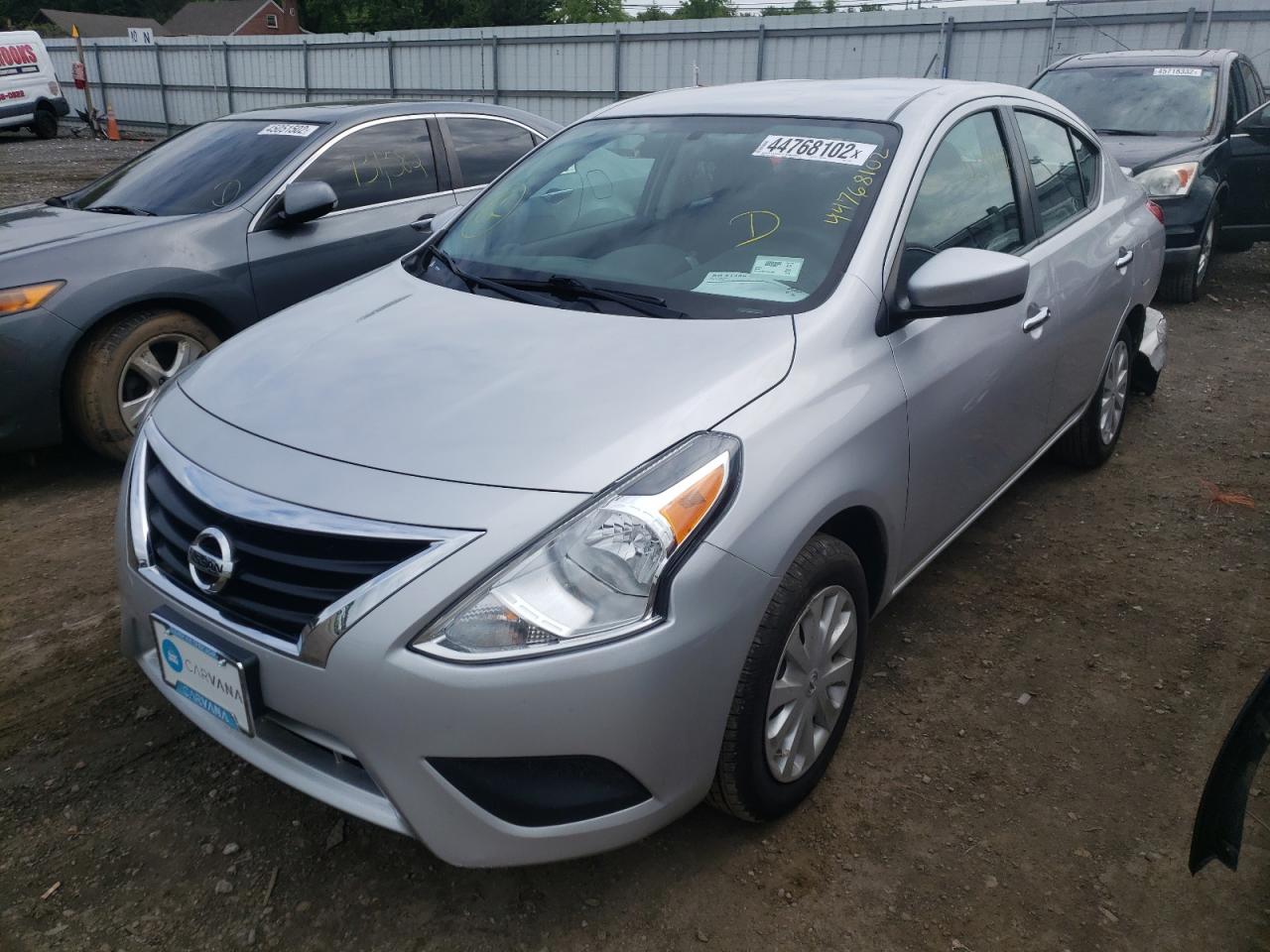 Photo 2 from auction – 2019 NISSAN VERSA S with VIN 3N1CN7AP2KL871624
