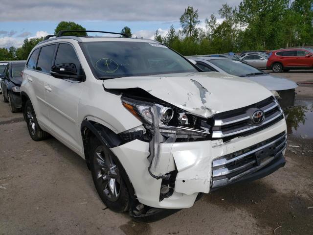 TOYOTA HIGHLANDER 2017 with VIN 5TDDZRFH4HS470047 - Photo from auction
