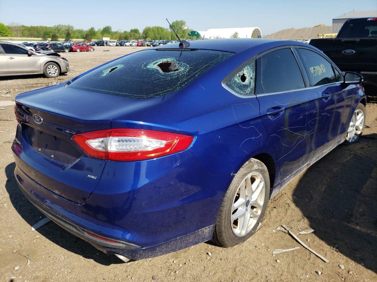 Photo 4 from auction – 2013 FORD FUSION SE with VIN 3FA6P0H7XDR328545