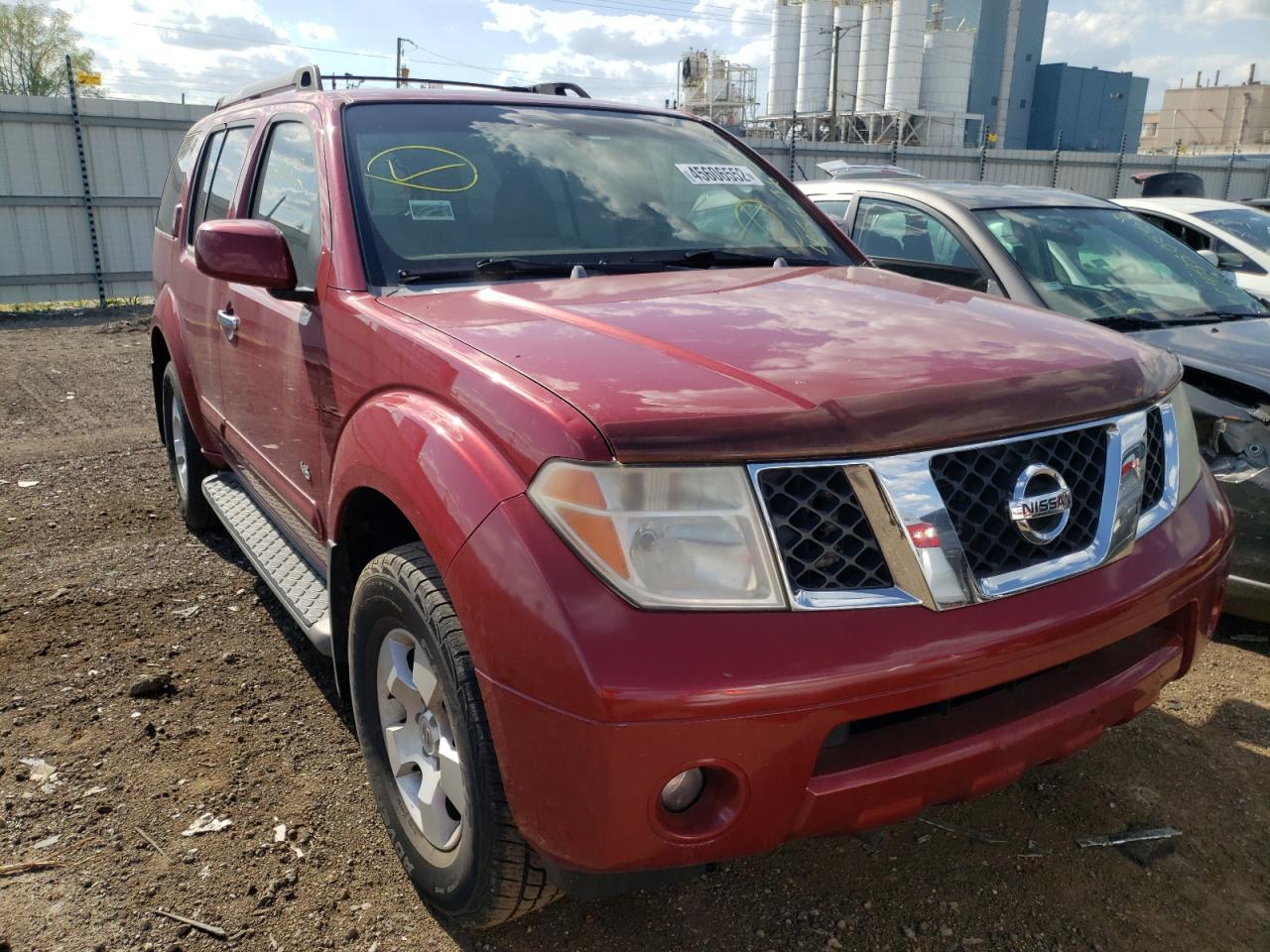 NISSAN PATHFINDER 2007 with VIN 5N1AR18W37C646839 - Photo from auction