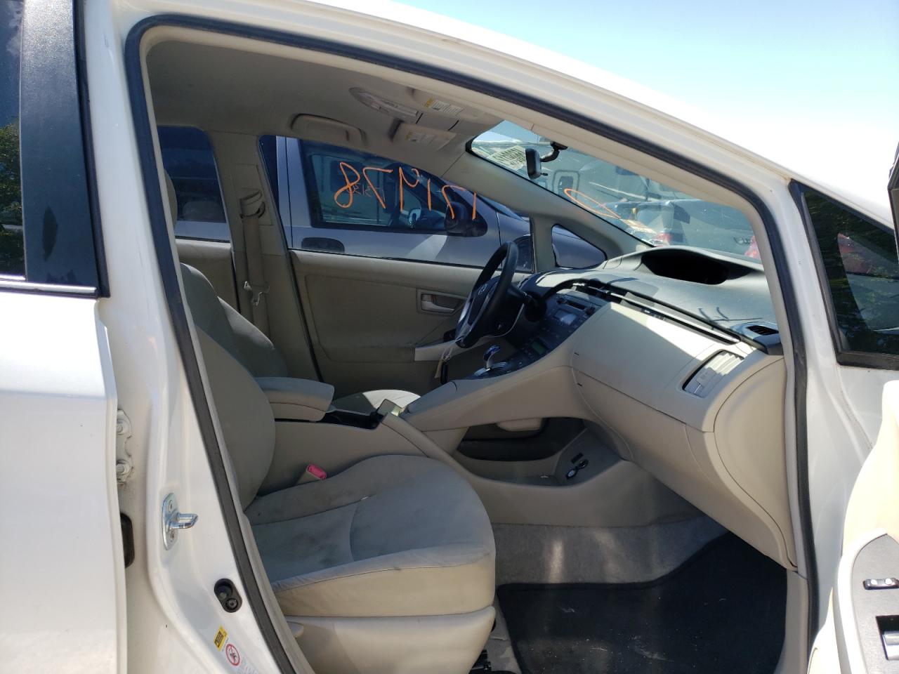 Foto 5 de la subasta – 2011 TOYOTA PRIUS con VIN JTDKN3DU7B0284609