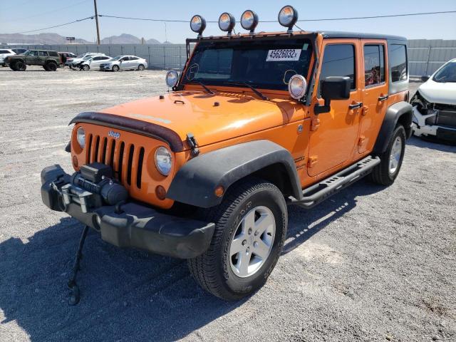Photo 2 from auction – 2012 JEEP WRANGLER U with VIN 1C4BJWDG4CL239845