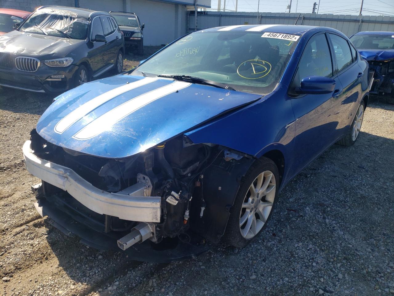 Photo 2 from auction – 2013 DODGE DART SXT with VIN 1C3CDFBA9DD150170