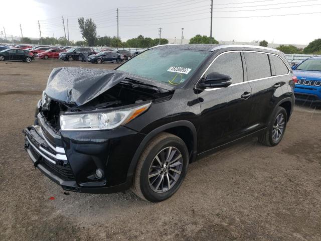 Photo 2 from auction – 2019 TOYOTA HIGHLANDER with VIN 5TDKZRFH5KS568373