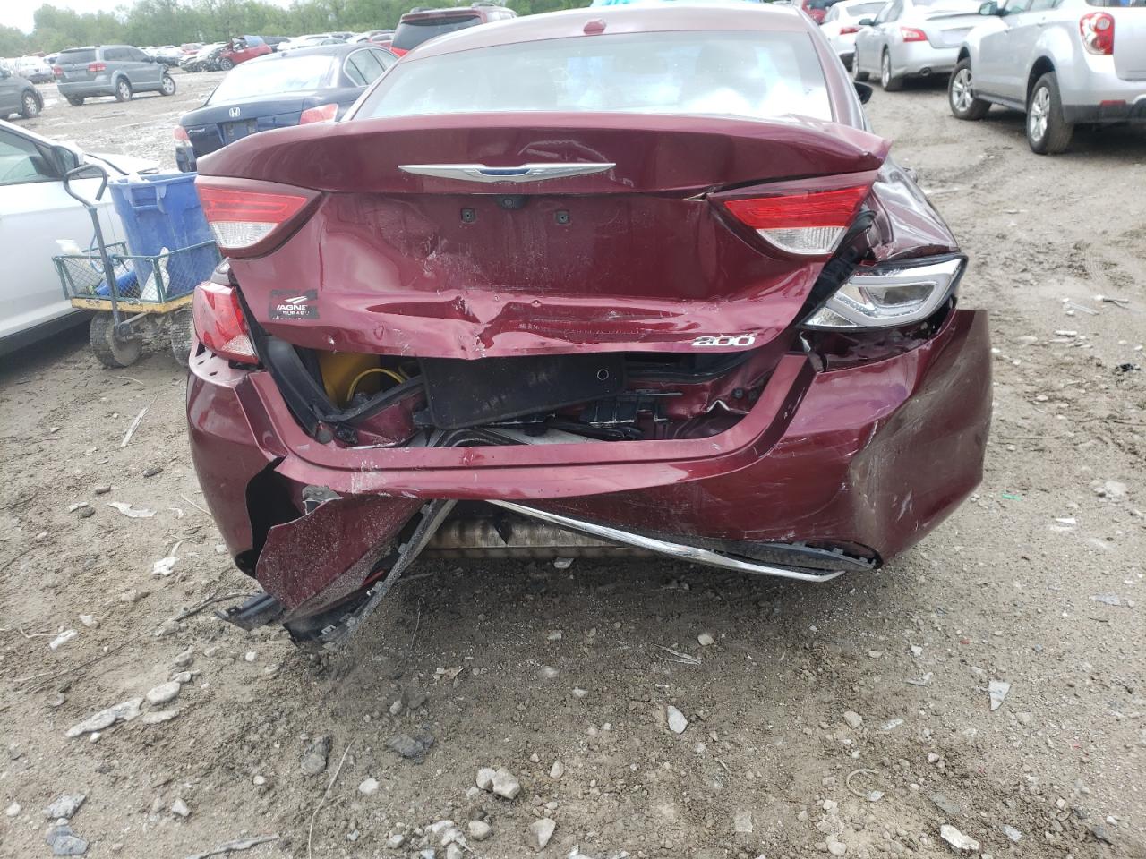 Photo 9 from auction – 2015 CHRYSLER 200 LIMITE with VIN 1C3CCCAB1FN605201
