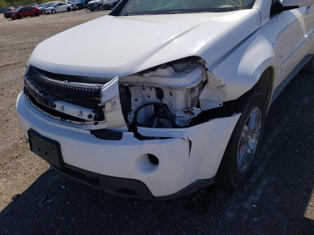 Photo 9 from auction – 2008 CHEVROLET EQUINOX LT with VIN 2CNDL43F686291196
