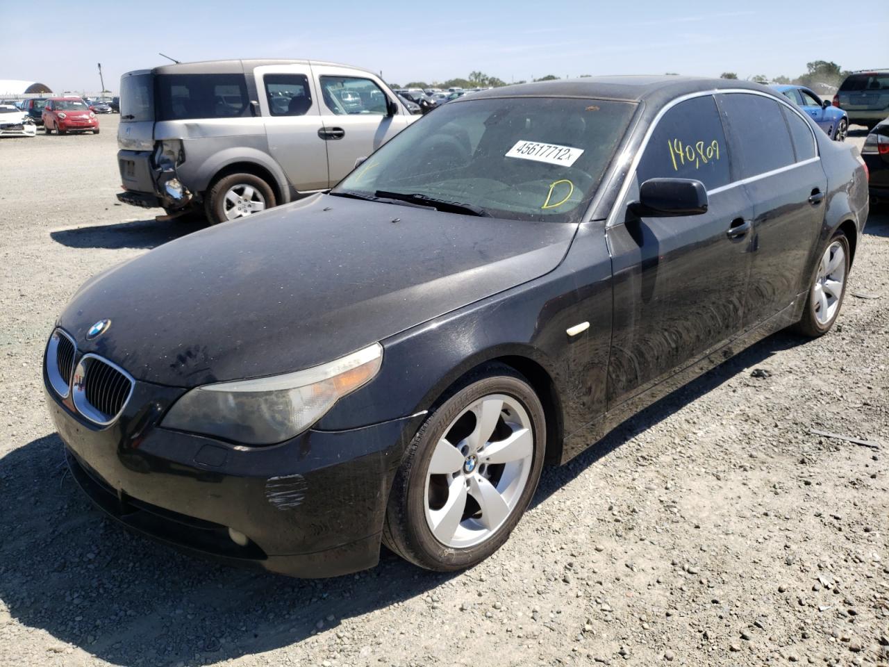 Photo 2 from auction – 2006 BMW 525 I with VIN WBANE53566CK91040