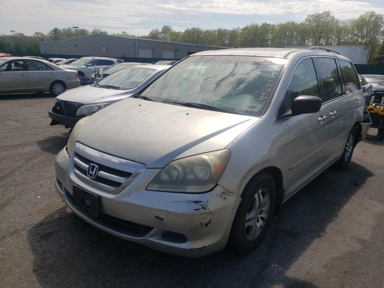 Photo 2 from auction – 2006 HONDA ODYSSEY EX with VIN 5FNRL38786B007421