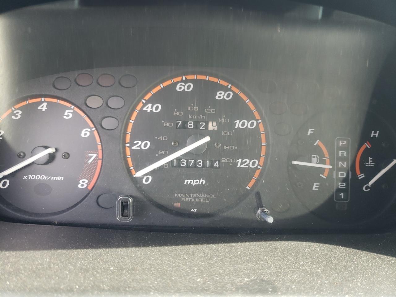 Photo 8 from auction – 2000 HONDA CR-V SE with VIN JHLRD1877YS019392