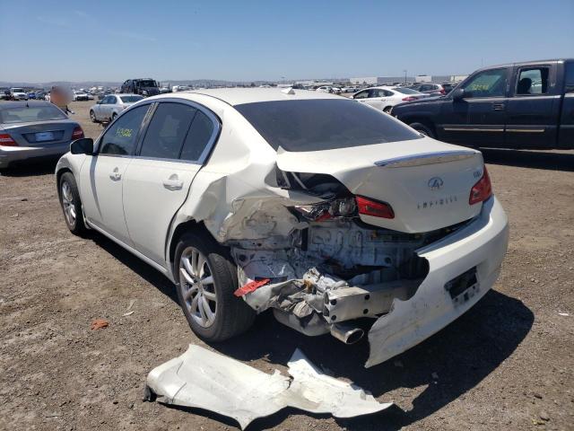 Photo 3 from auction – 2008 INFINITI G35 with VIN JNKBV61E68M222603