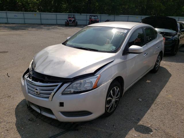 Photo 2 from auction – 2014 NISSAN SENTRA S with VIN 3N1AB7AP2EY315014