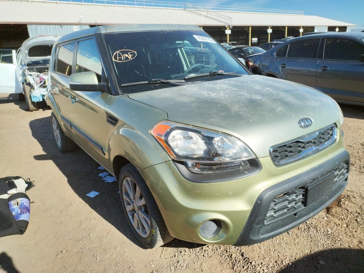KIA SOUL + 2012 с VIN KNDJT2A65C7415501 - Снимка от търг