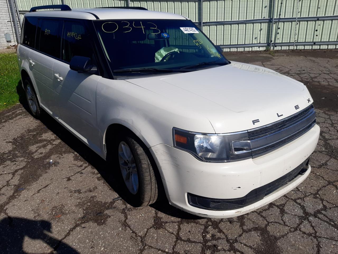 FORD FLEX SE 2014 with VIN 2FMGK5B88EBD10343 - Photo from auction