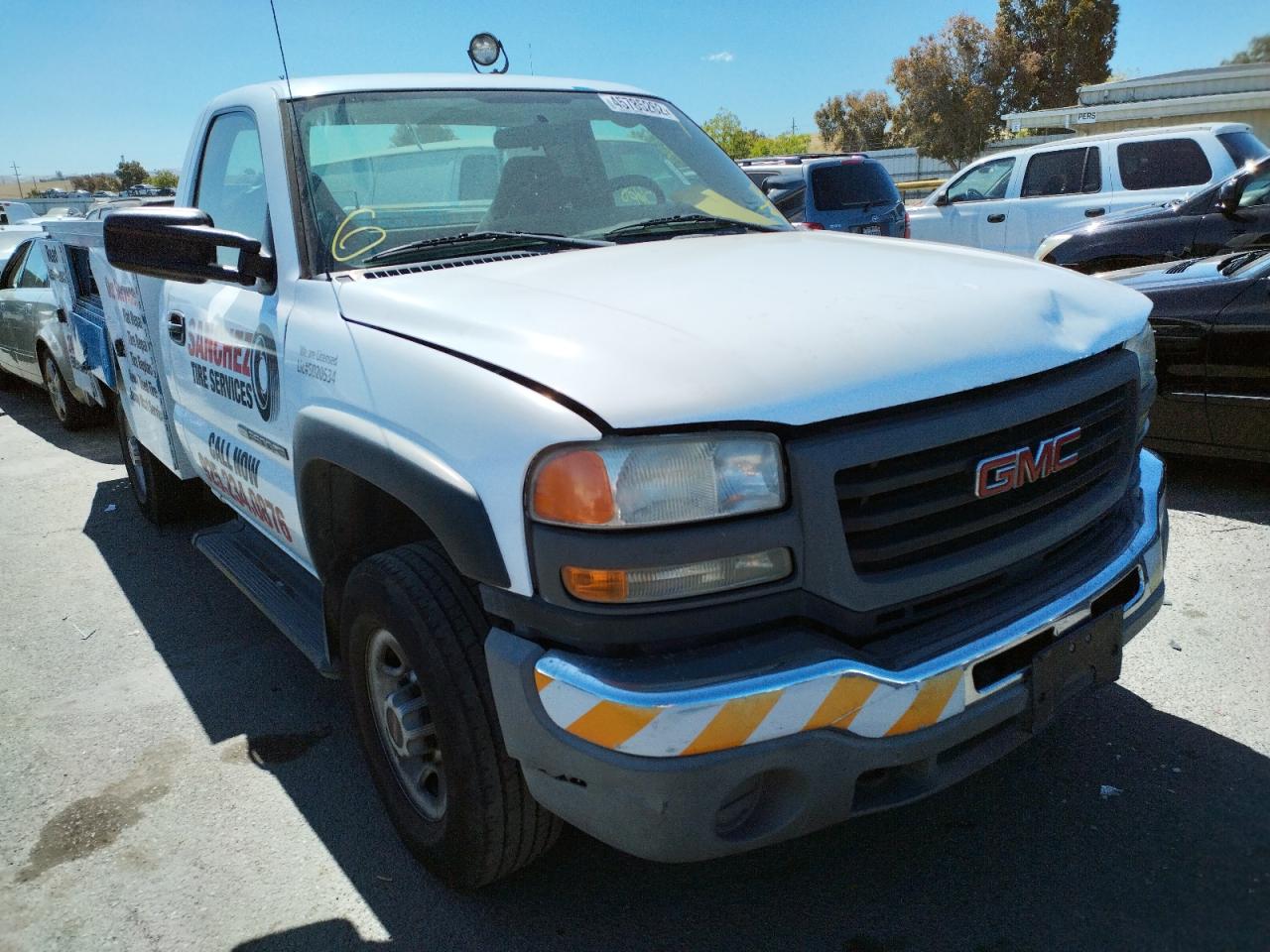 GMC SIERRA C25 2006 with VIN 1GDHC24U16E285480 - Photo from auction