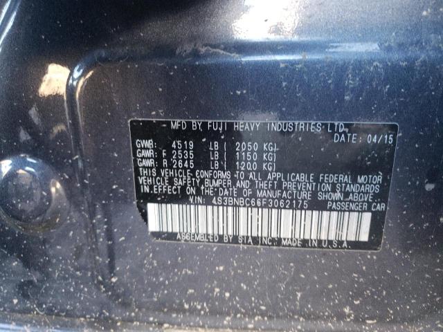 صورة رقم 10 من المزاد - 2015 SUBARU LEGACY 2.5 مع VIN 4S3BNBC66F3062175