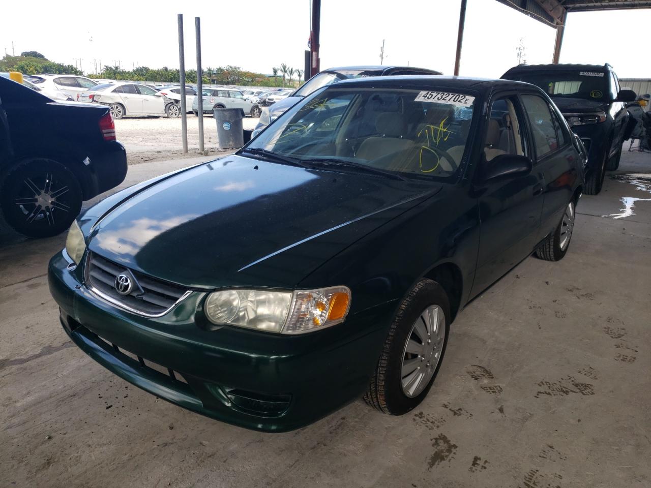 Photo 2 from auction – 2001 TOYOTA COROLLA CE with VIN 1NXBR12E41Z540034