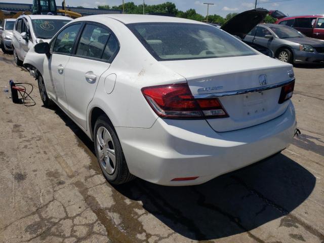 Photo 3 from auction – 2015 HONDA CIVIC LX with VIN 19XFB2F55FE078650