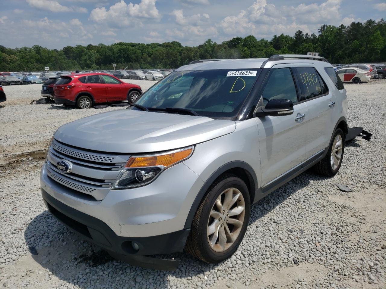 Photo 2 from auction – 2014 FORD EXPLORER X with VIN 1FM5K7D80EGB25616