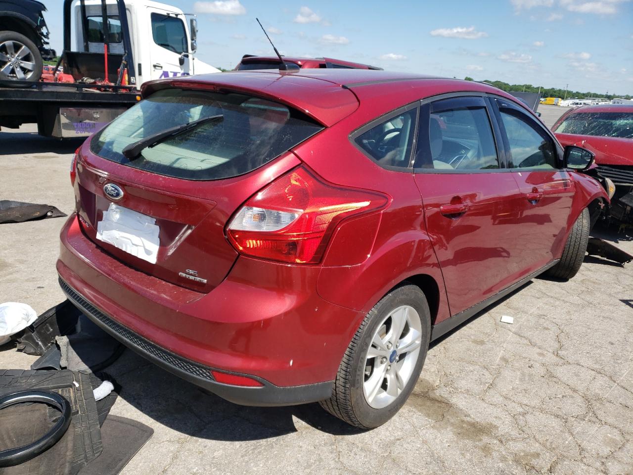 Photo 4 from auction – 2013 FORD FOCUS SE with VIN 1FADP3K29DL266561