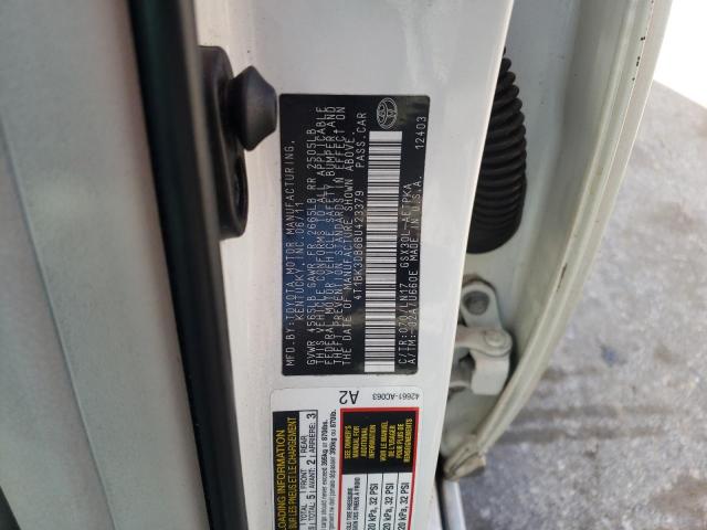 Photo 10 from auction – 2011 TOYOTA AVALON BAS with VIN 4T1BK3DB6BU423379