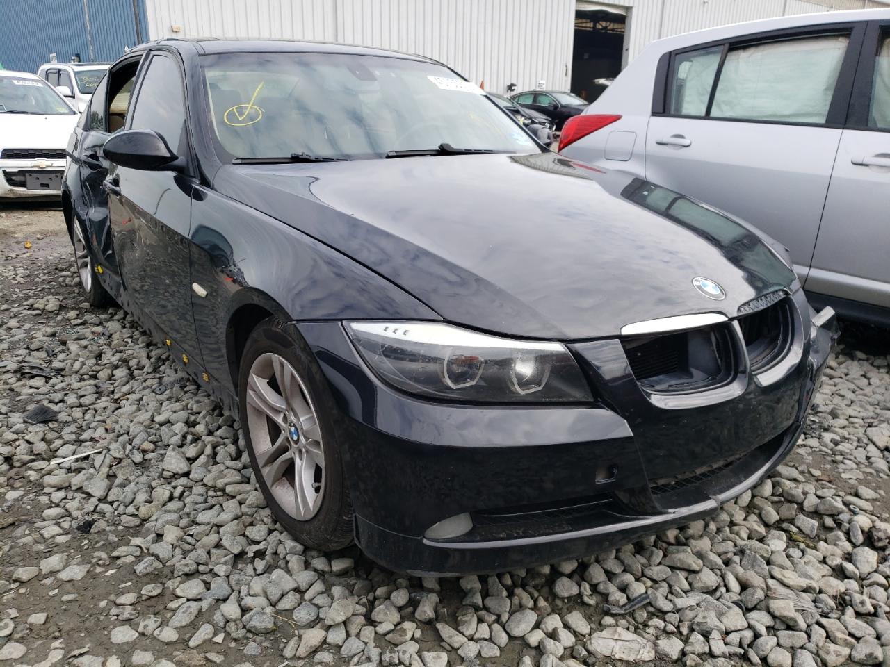 BMW 328 I 2008 with VIN WBAVA37528NL58931 - Photo from auction