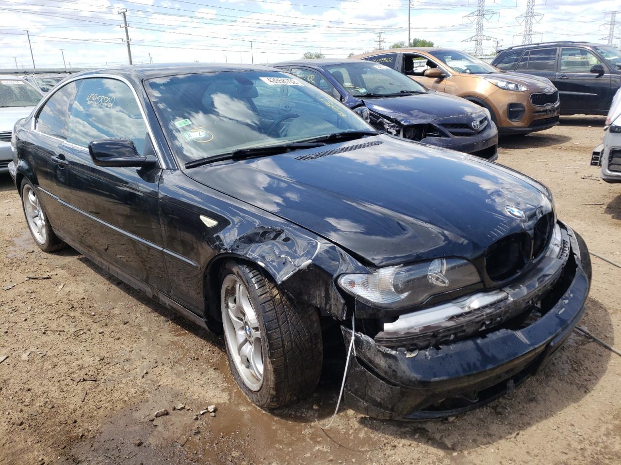 BMW 330 CI 2004 with VIN WBABD53494PD97150 - Photo from auction