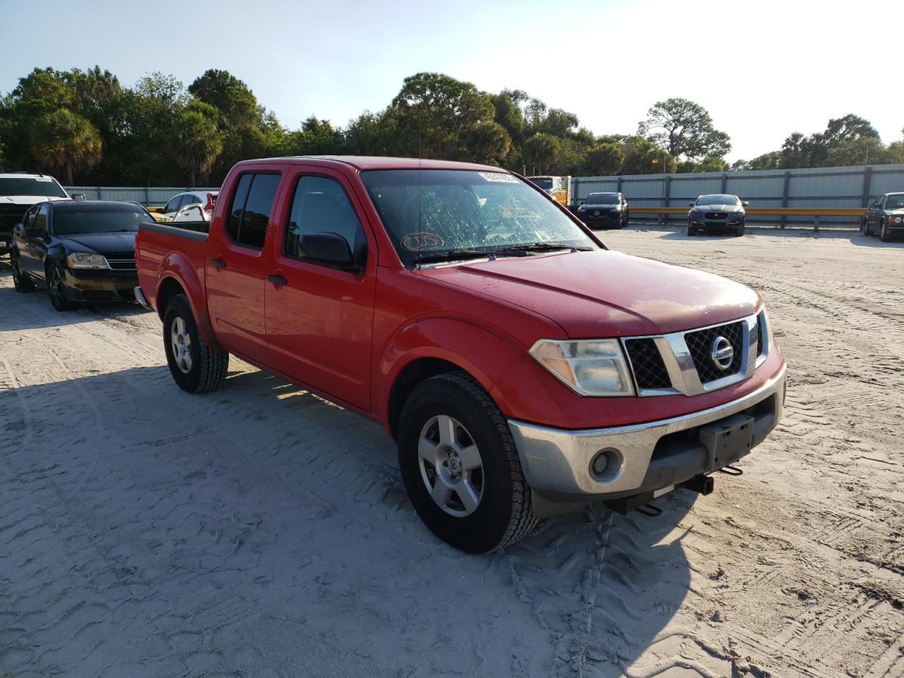 NISSAN FRONTIER C 2008 with VIN 1N6AD07U98C411695 - Photo from auction