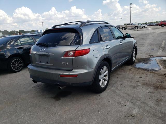 Photo 4 from auction – 2005 INFINITI FX35 with VIN JNRAS08U15X100127